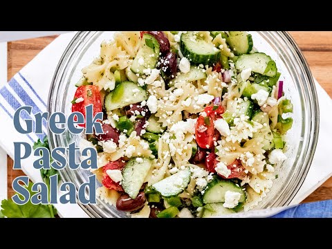 Easy Greek Pasta Salad