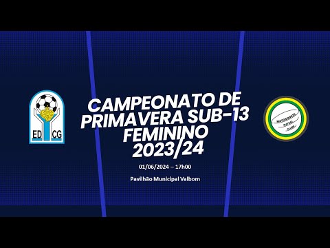 EDC Gondomar - Matosinhos FC - Campeonato de Primavera Sub-13 Feminino 2023/24 - 01/06/2024