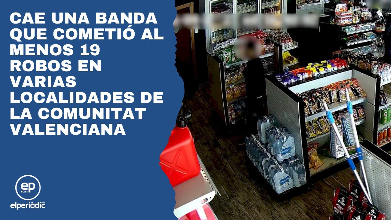 Cae una banda que cometió al menos 19 robos en varias localidades de la Comunitat Valenciana