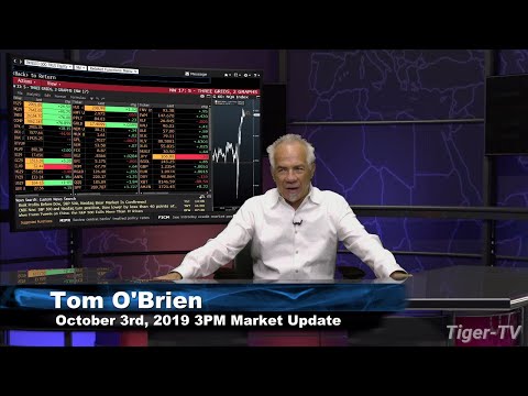 October 3rd, 2019 - 3PM ET Market Update on TFNN