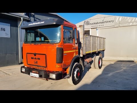 MAN 19.361 4x2 tipper - big axle - FIŠ TRUCKS SLOVENIA