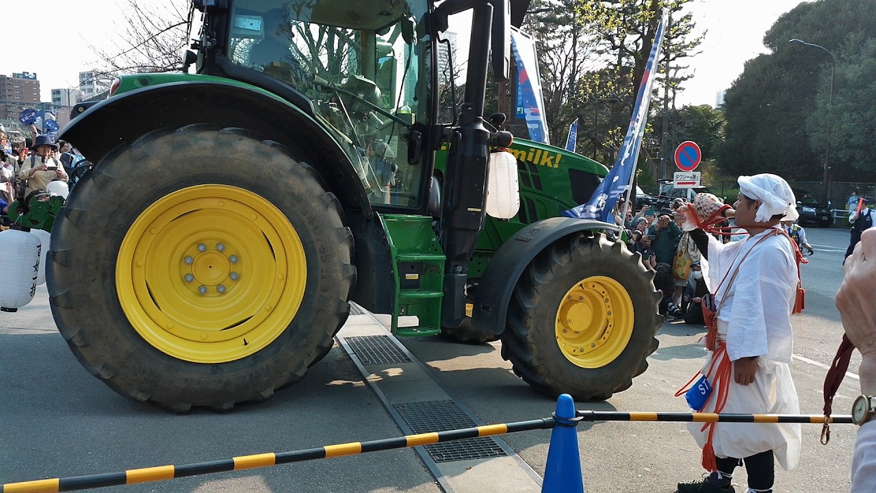 令和の百姓一揆 トラクター&軽トラパレード 出発・表参道 2026.03.29 #令和の百姓一揆 #トラクター #トラクターデモ #トラクターパレード #トラクター行進 #トラクター＆軽トラパレード