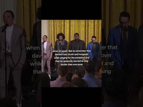 I ran out of # ideas so.. #hamilton #drunk #whitehouse