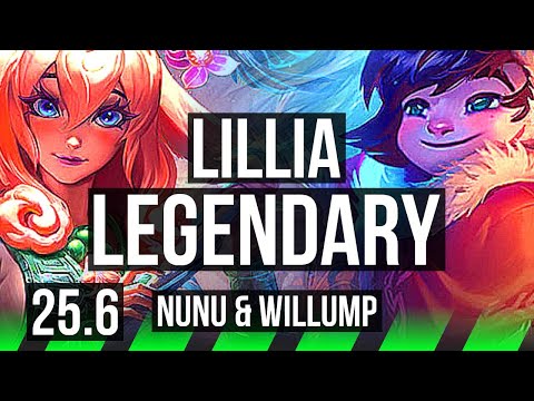LILLIA vs NUNU & WILLUMP (JGL) | 9/0/5, Legendary | KR Diamond | 25.6
