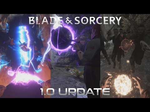 Blade & Sorcery 1.0 Update - All Spells And Skills Showcase