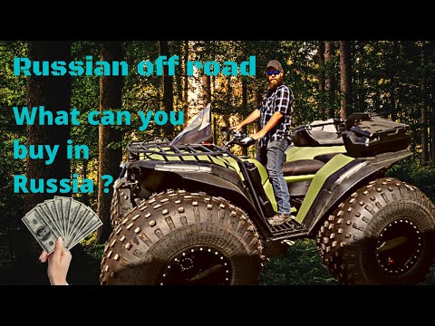 Russian off road adventure vehicles. What can you buy in Russia?? ATV's snowmobiles, Boats.