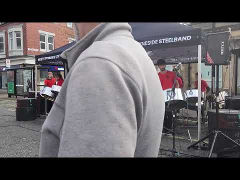 North Tyneside Steelband - 90s Dance Medley - Ride on Time, Rhythm is a Dancer, Mr Vain, Be My Lover