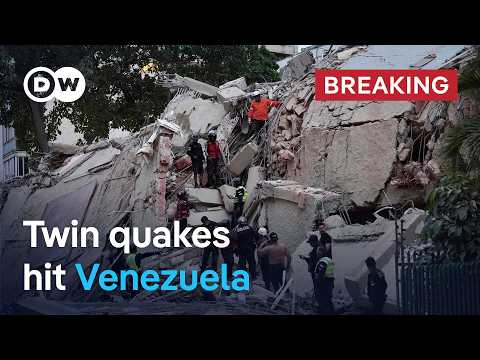 LIVE: Earthquakes in Venezuela - What's the latest and can the country cope? | DW News