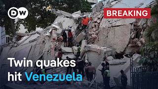 LIVE: Earthquakes in Venezuela - What's the latest and can the country cope? | DW News