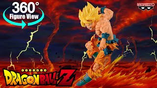 Dragon Ball Z Son Goku SSJ Match Makers Banpresto Figure 360° View