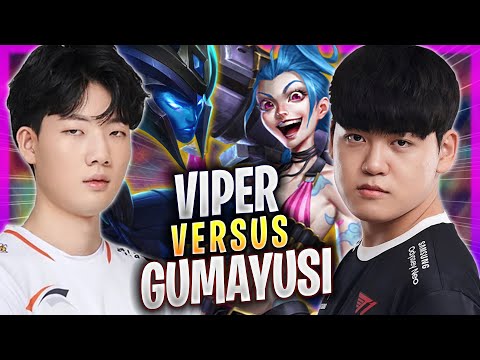 GUMAYUSI vs VIPER! - T1 Gumayusi Plays Jinx ADC vs HLE Viper Kalista! | Season 2023