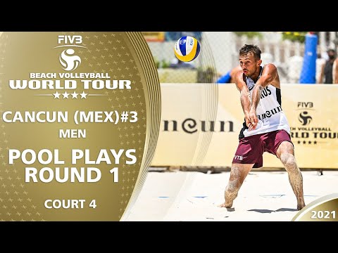 Court 4 | Men's Pool Play - Round 1 | Full Day | 4* Cancun 2021 #3