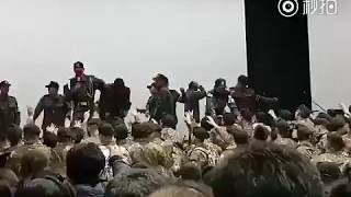 White Skull Instructors Dancing and Singing to FXXK IT