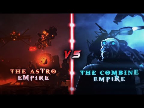 The astro empire (skibidi toilet) vs The combine empire (half life 2)#skibiditoilet #battle #vs #1v1