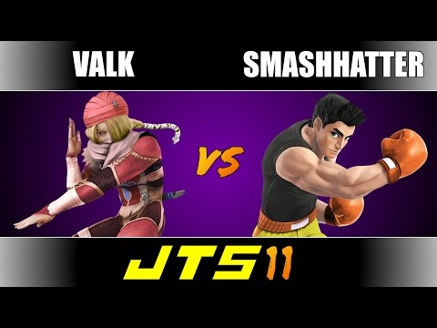 JTS 11 Valk (Sheik) vs Smash Hatter (Little Mac) Round 2 Losers