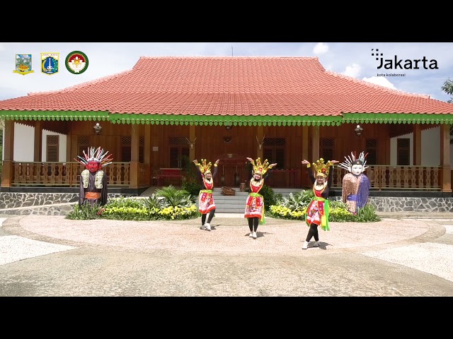 DWP Kota Adm Jakarta Selatan Lomba Senam Kreasi Ondel Ondel Pada POR DWP DKI Jakarta Tahun 2021