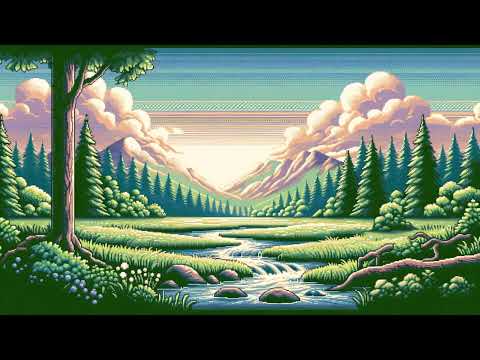 8-bit Ambient Folk - Lost in the City