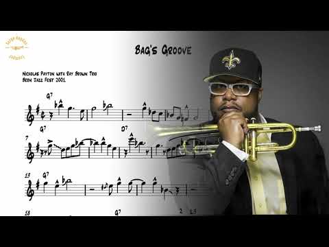 Bag's Groove Nicholas Payton Trumpet Solo Transcription