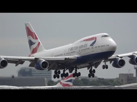 Heathrow Aircraft Runway 27 Right Arrivals and 27 Left Departures - July 2019
