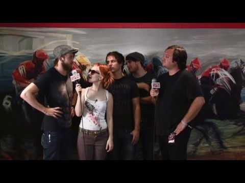 Backstage at Virgin Mobile Festival '08: Paramore