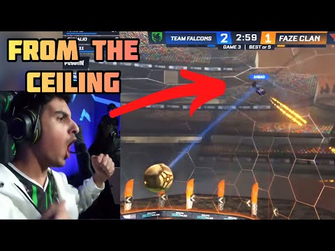 Ahmad scores CRAZY snipe out of nowhere 👀 | FLCN vs FaZe | RLCS Spring Major