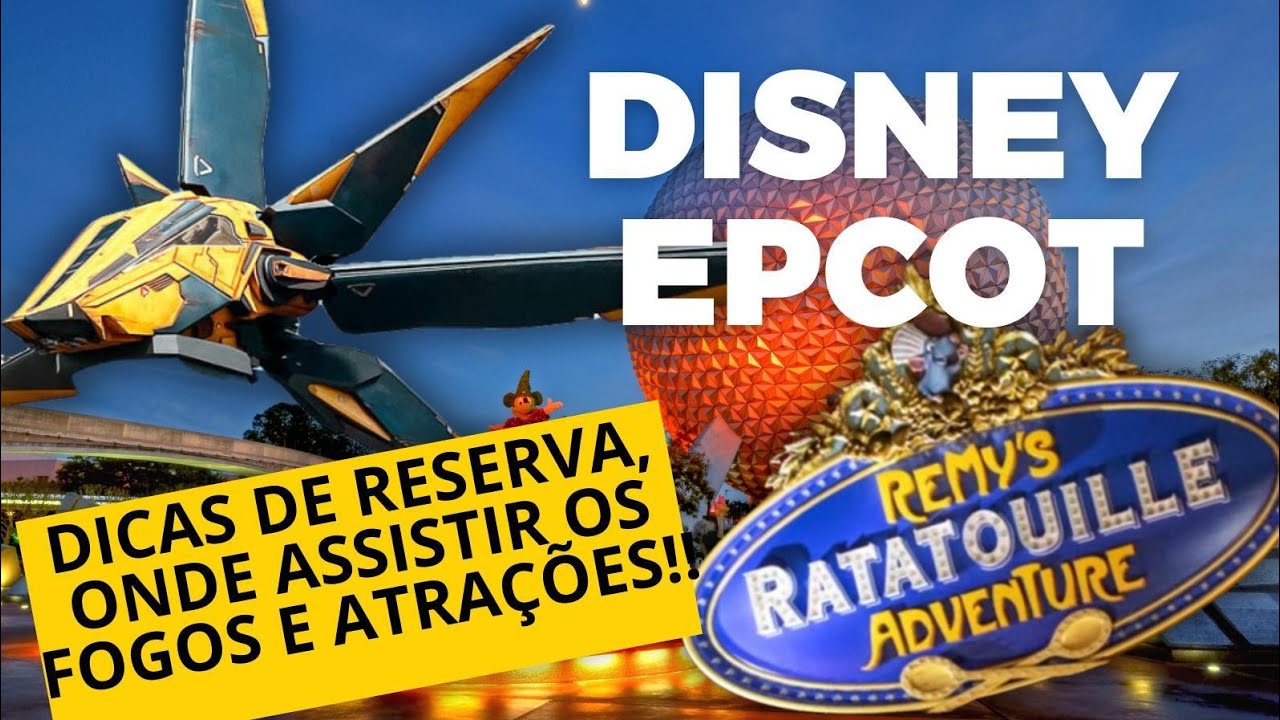 Um dia Completo no Disney Epcot Orlando! Dicas IMPERDÍVEIS para aproveitar ao MÁXIMO!