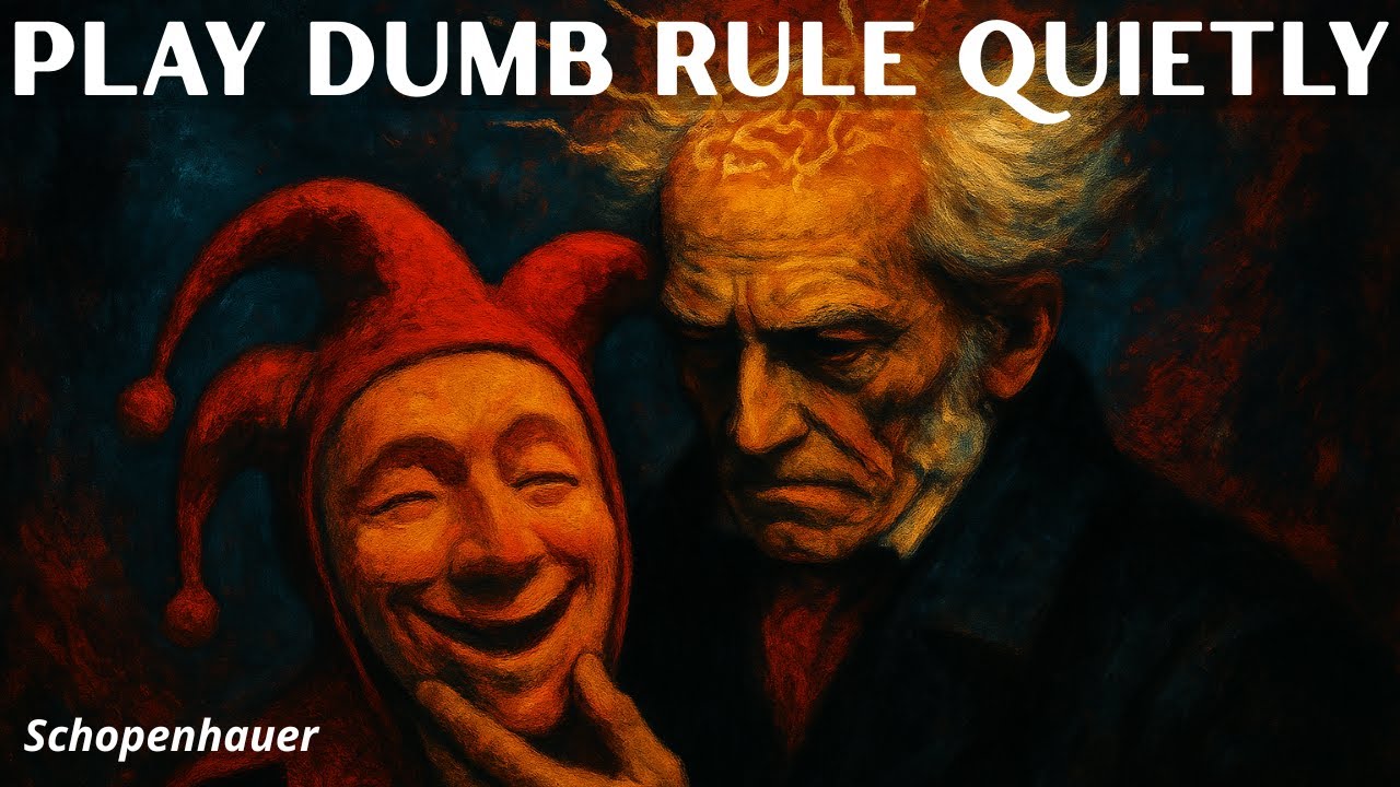 Arthur Schopenhauer Play Dumb - You'll Never Want to Be Smart Again