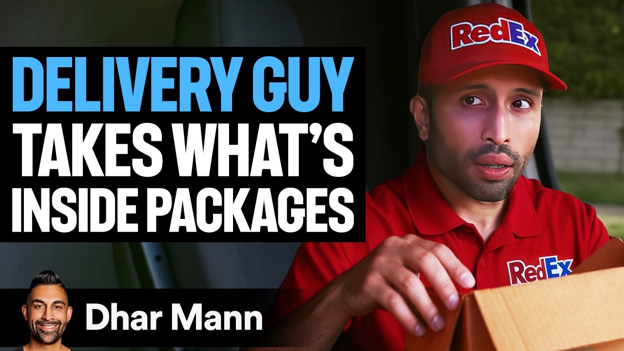 Delivery Man CAUGHT EATING Customer Food PART  2 | Dhar Mann