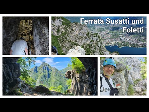 Zu Cima Rocca und Cima Capi über Ferrata Susatti und Foletti, Sentiero Camminamenti und Laste