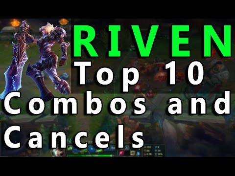 [Tutorials] Riven Top 10 Combos YOU Should Learn And Master!