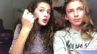 Singing my makeup routine!