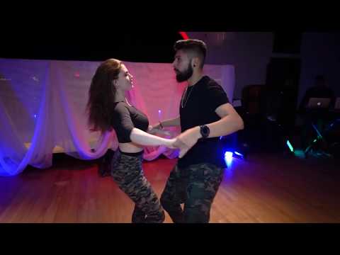 Anastasia Maximilian + Lamar Hernandez- Sensual Bachata Demo @ Evolución Latina Social