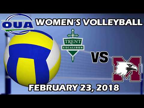 WVB - Trent at McMaster Feb 23 2018