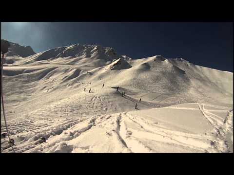 avalanches in La Plagne