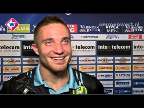 Reactie ADO-speler Aaron Meijers na NAC Breda - ADO Den Haag
