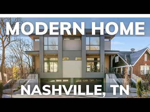 A Modern Home Unlike anything else in Nashville
