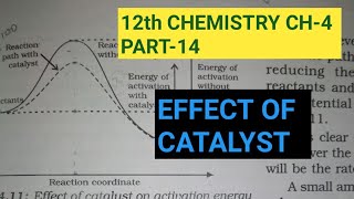 12th Chemistry Ch-4||Part- 14||Effect of catalyst||Study with Farru