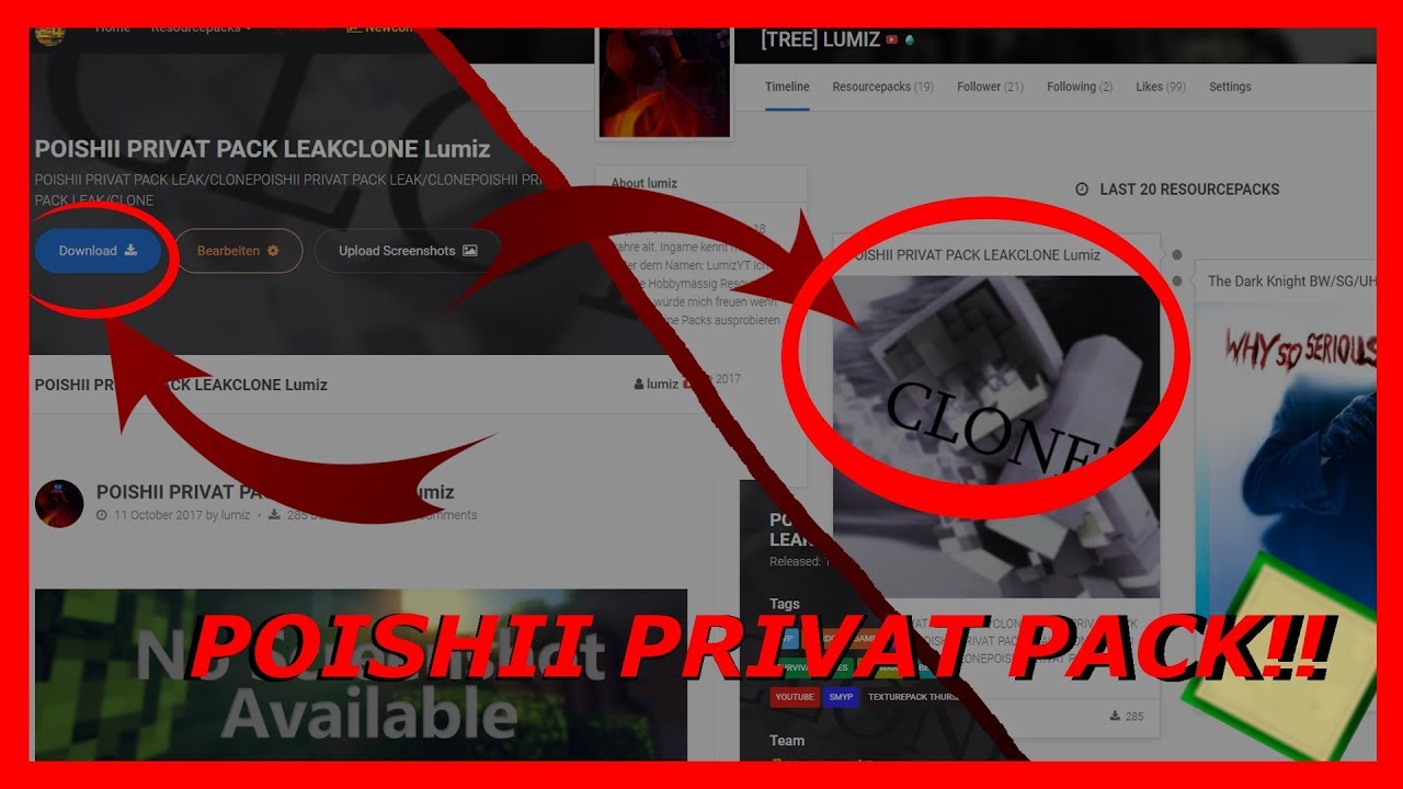 POISHII PRIVAT PACK LEAKCLONE Lumiz