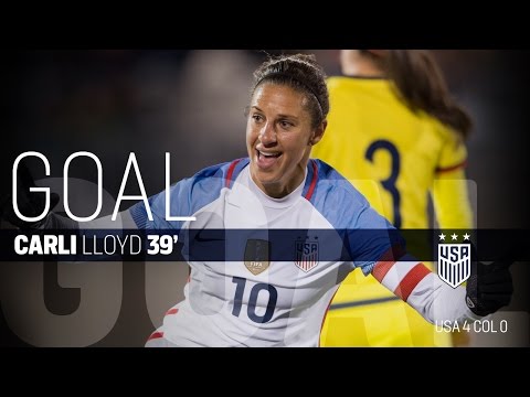 WNT vs. Colombia: Carli Lloyd Goal - April 6, 2016