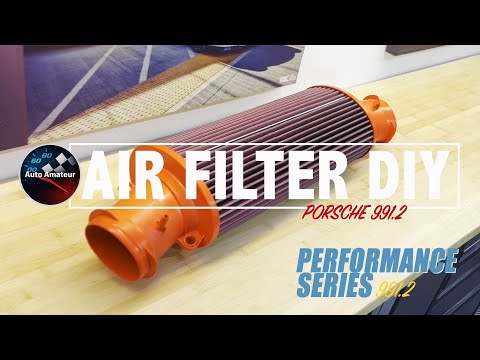 991.2 BMC Air Filter Installation DIY -- Porsche 911 Performance Series