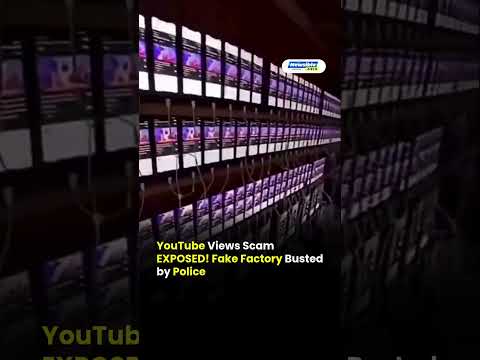 Fake Views Racket Busted | “Views Factory” Exposed in Major YouTube fake views scam Crackdown