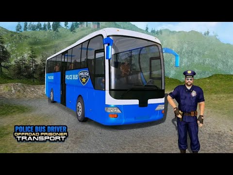 Offroad Police Bus Driving - Hill Dangerous Duty Simulator Games 2022 - #91 Android Gameplay