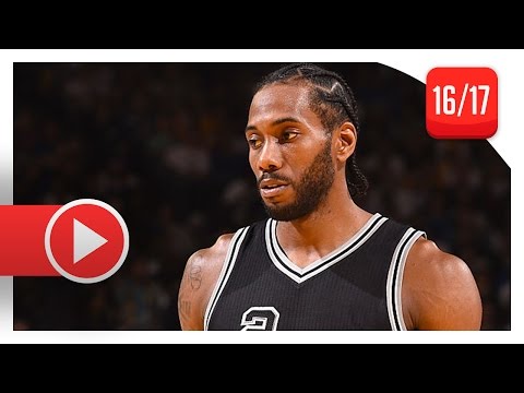 Kawhi Leonard Full Highlights vs Warriors (2016.10.25) - 35 Pts, 5 Stls, UNREAL HUSTLE!