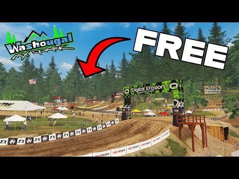 This Amazing Legendary track is somehow FREE in MX Bikes!!!