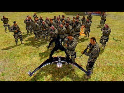 GREEN GOBLIN VS USA ARMY - EPIC BATTLE