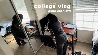 days in my life as a college student UNC charlotte
