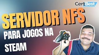 🎓 Colocar um 2 Disco na STEAM pela Rede usando Servidor NFS!