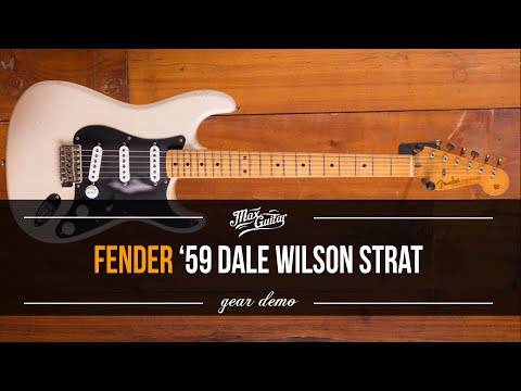 Dale Wilson is TRULY a masterbuilder. Fender CS Dale Wilson Masterbuilt '59 Strat w/ John Mayer pu's