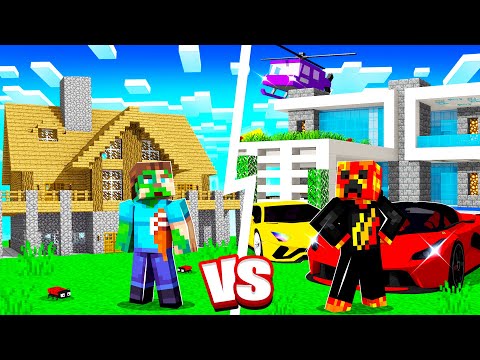 Minecraft MILLIONAIRE Build Battle vs PRO Builder
