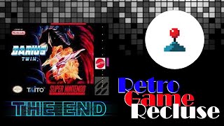 Darius Twin (1991) Super Nintendo SNES ending [Retro Gaming]